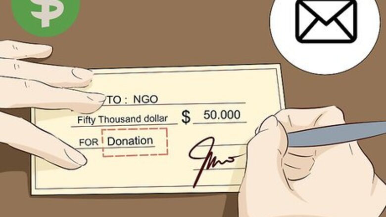 How to Support an NGO