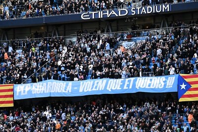 'Pep Guardiola, We Want You to Stay!': Manchester City Fans Plead Spaniard Boss to Stay With Club