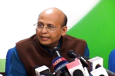 Abhishek Singhvi back as Congress spokesperson