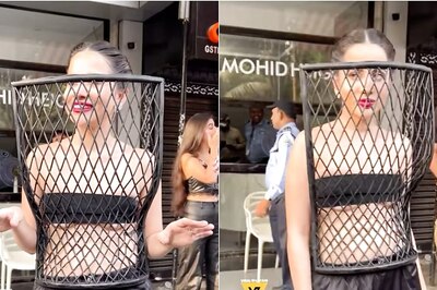 Urfi Javed's 'Jail' Look Makes Netizens Go ROFL, User Says 'Good Idea For Police Protection’