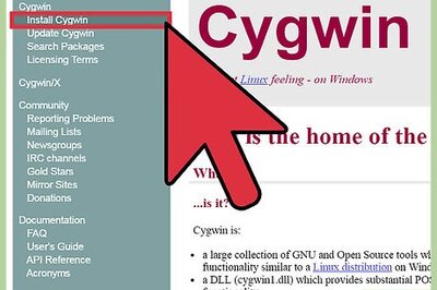 How to Use Cygwin
