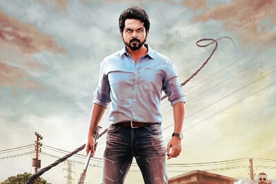 Karthi Reveals First Look Poster of 'Sulthan,' Fans Praise Actor's Intense Look