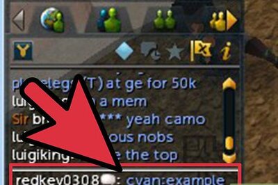 How to Write Text Effects on Runescape