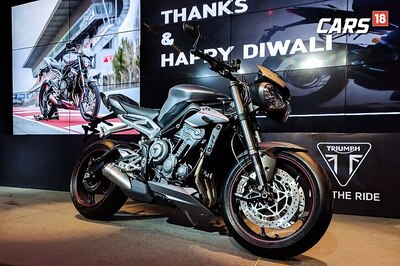 Triumph Street Triple RS Launched in India at Rs 10.55 Lakh