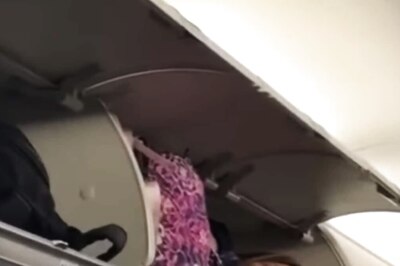 Woman Shocks Passengers After She Was Spotted Sleeping In Plane's Overhead Bin