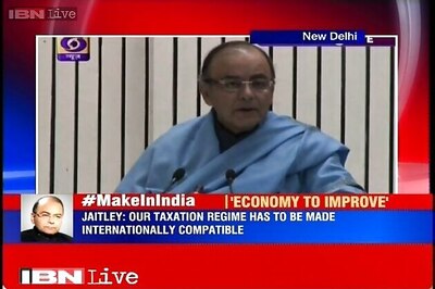 Arun Jaitley projects better growth rate in 2015, hints at tax reforms