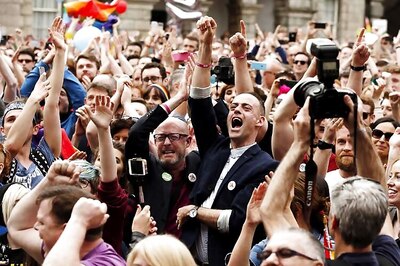 Gay Ireland hails 'a new Republic' as same-sex marriage approved