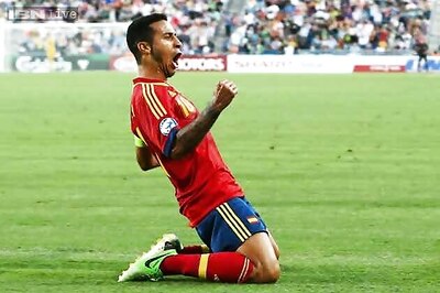 Knee injury rules Spain's Thiago Alcantara out of World Cup