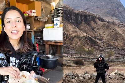 Shehnaaz Gill Relishes Local Food, Shares Glimpse of Vacay to Mountains; Watch Viral Video