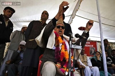 Srinagar: Senior Abdullah steals the show