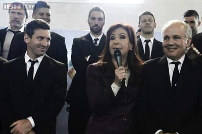 Argentina president tells dejected team: 'I'm no soccer fan'