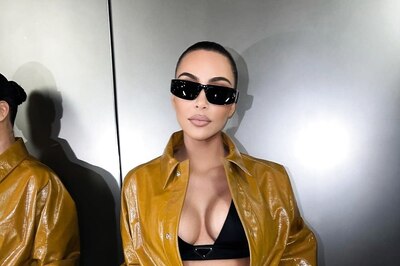 Kim Kardashian Aces Prada's Menswear Collection At Milan Fashion Week