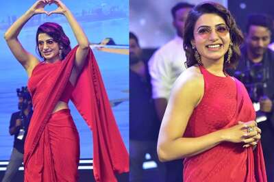 Samantha Ruth Prabhu Sets The Temperature Soaring In A Stellar Sabyasachi Saree, See Pics