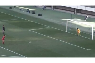 Watch: Japanese High School Player Takes Probably Longest Ever Penalty Run-up in Football History