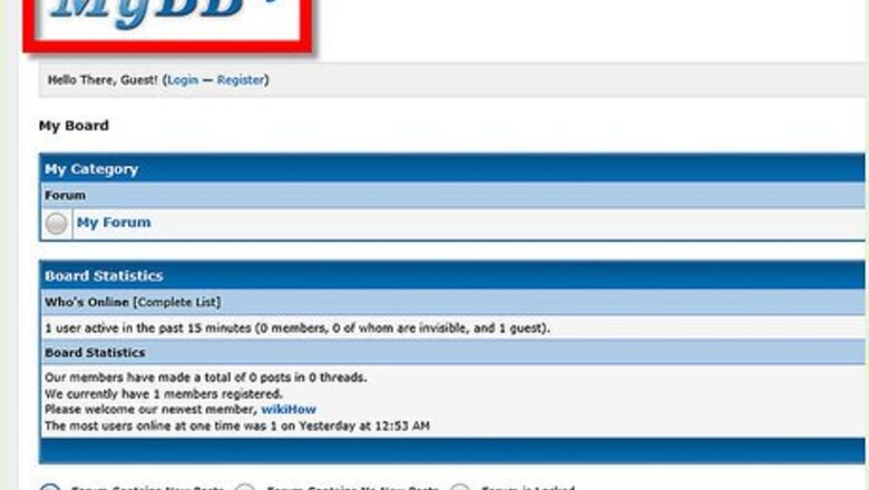 How to Create a Forum in MyBB
