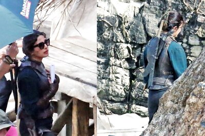 Priyanka Chopra Prepares For Action Sequence In Leaked BTS From The Bluff Sets