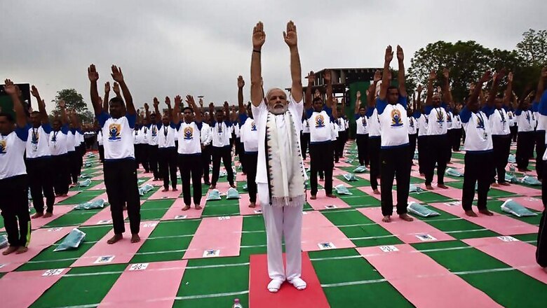 Yoga No Religious Activity, a Global Mass Movement: Modi