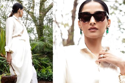 Anant Ambani And Radhika Merchant Pre-Wedding Bash: Sonam Kapoor Ahuja Looks Pristine In White As She Heads For Safari On Day 2