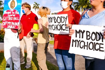 Pro-Abortion Rights Activist Approaches Biden’s Convoy, Secret Service Agent Takes Her Down