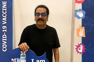 Hariharan Gets His First Dose of Covid Vaccine