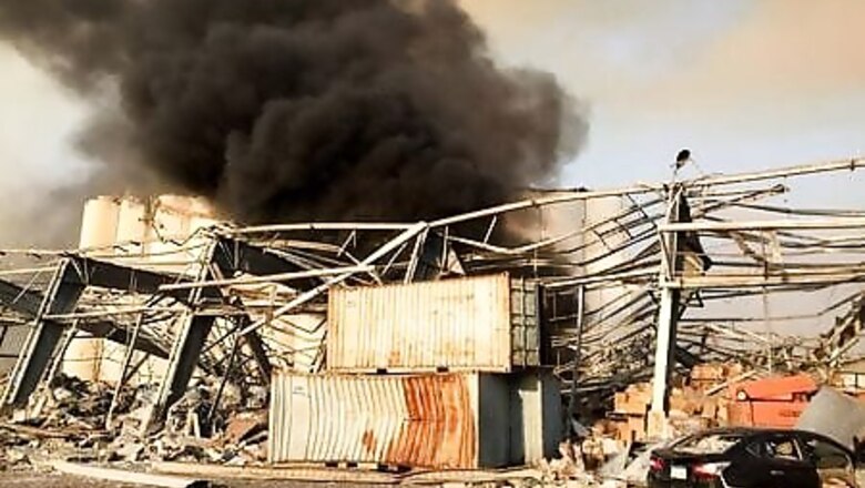 Massive blast sends seismic shock across Beirut, causing thousands of casualties