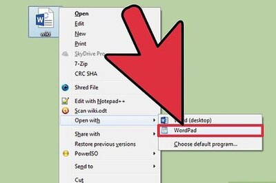 How to Convert Odt to Word