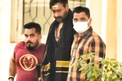 Ajay Devgn Clicked Post Dubbing Session, Actor's New Look Intrigues Fans