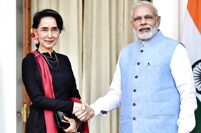 Modi in Myanmar LIVE: Will Ensure Terror Doesn’t Take Root, Suu Kyi Tells PM Narendra Modi