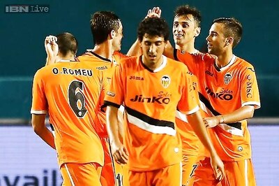 Valencia beat Everton 1-0 for 5th at Champions Cup