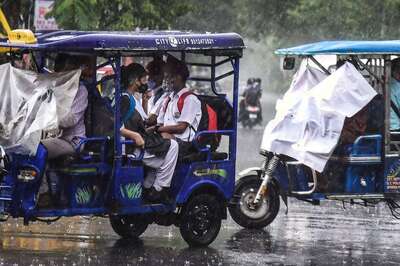 Rain Relief for Delhi Finally! Parts of Capital See Hailstorm, Showers After Blistering Heatwave