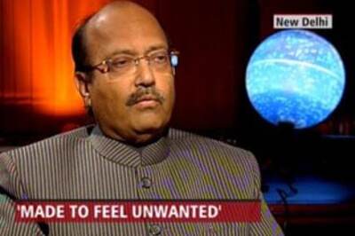 Exit polls politically inspired: Amar Singh