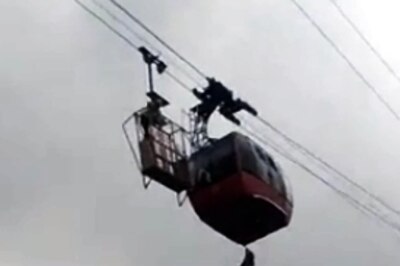 Himachal: Cable Car Hangs Mid-air After Technical Glitch; All Stranded Tourists Rescued