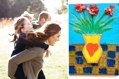 Prince George Gifts Handmade Card to Duchess Kate Middleton on Mother's Day, See Pic