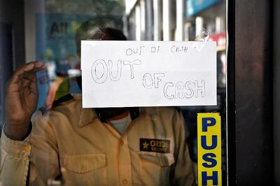 ATMs Go Dry in Northeastern States