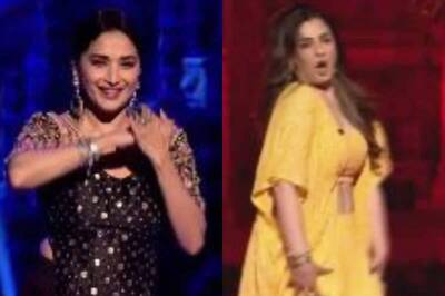 Dance Deewane 3: Madhuri Dixit, Raveena Tandon Groove to Dhak Dhak and Tip Tip Barsa Paani