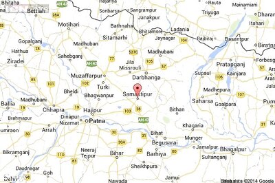 Foot over-bridge falls over Amrapali Express