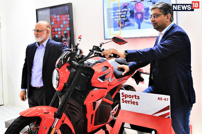 Auto Expo 2020: Hero AE-47 Electric Motorcycle Unveiled in India