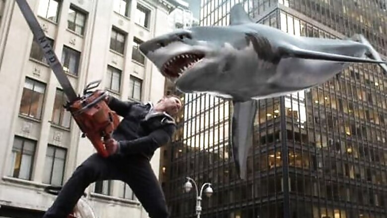'Sharknado 2' creates feeding frenzy on Twitter, record audience for Syfy