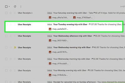 How to Print Uber Receipts