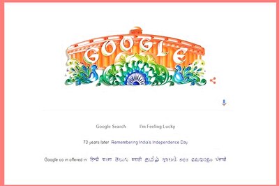 Google Celebrates Independence Day with an Artistic Doodle