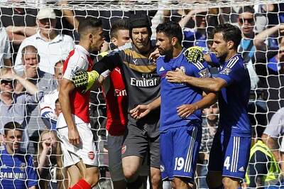 EPL: Arsenal defender Gabriel given one-match ban, fined over Costa incident
