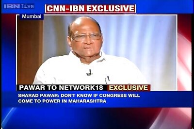Maharashtra elections: Sharad Pawar doesn't rule out post-poll alliance with Congress, says won't go with BJP