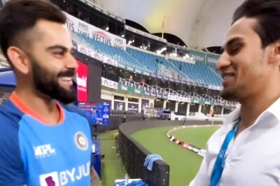 Virat Kohli Meets 'Pizze-Burger' Fame Momin Saqib After India-Pakistan Game