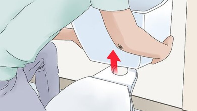 How to Paint Behind a Toilet