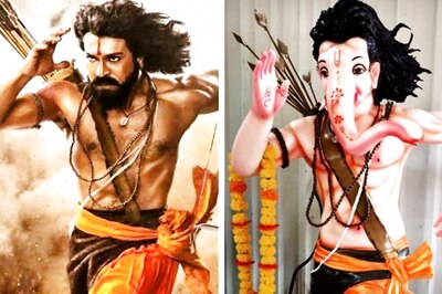 Ganesh Chaturthi 2022: Ram Charan's RRR Look Inspires Ganpati Idols Across India; See Pic