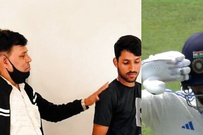 IND vs ENG: Dhruv Jurel, Son of Kargil War Veteran, Celebrates Maiden Test Fifty With a Salute