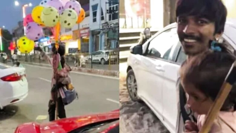 Watch: Man Takes Balloon Seller And His Child On A Drive