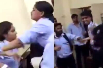 On Camera, Amity University Noida Students Exchange Blows In Canteen