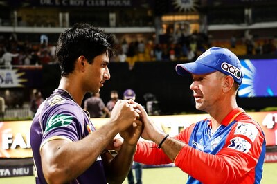 Watch: Ricky Ponting Hands Angkrish Raghuvanshi Valuable Lesson on How to Play Pull Shot Effectively