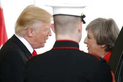 Donald Trump, After Questioning May's Brexit Plan, Arrives in 'Hot Spot' Britain